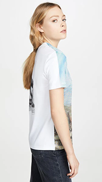 Shop Stella Mccartney T-shirt Halftone Horse Jersey In Multi