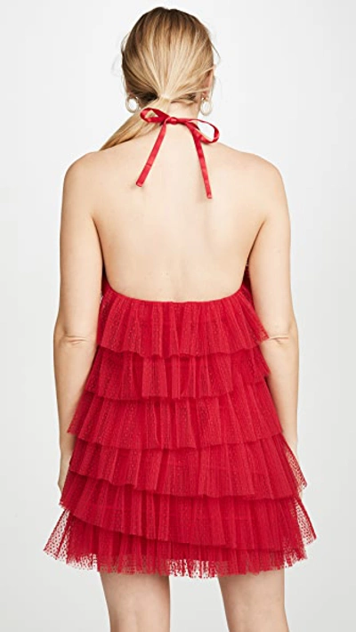 Shop Alexis Raina Dress In Cherry