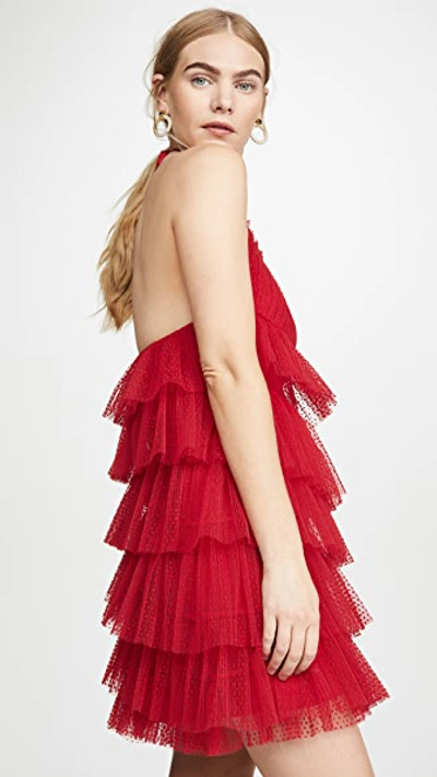 Shop Alexis Raina Dress In Cherry