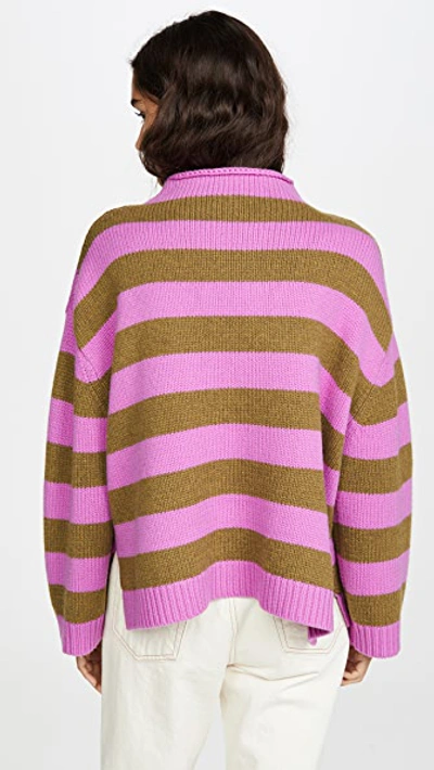 Shop Demylee Minnie Sweater In Iris/fern