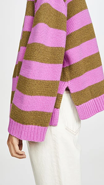 Shop Demylee Minnie Sweater In Iris/fern