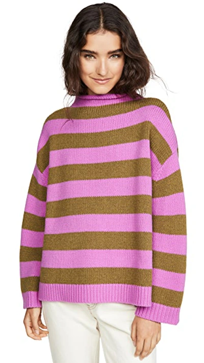 Shop Demylee Minnie Sweater In Iris/fern