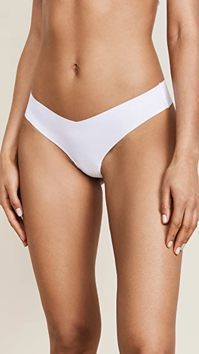 Shop Commando Classic Thong In Tonight's The Night White