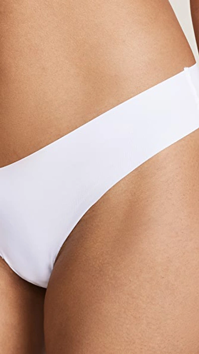 Shop Commando Classic Thong In Tonight's The Night White