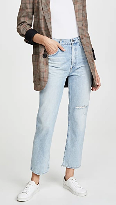 Mckenzie Curved Straight Jeans