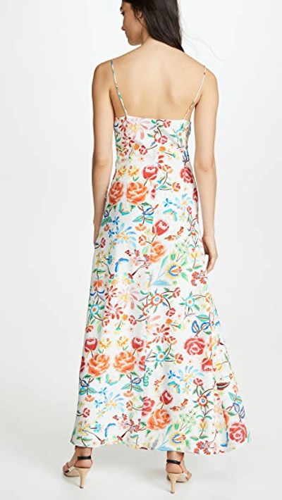 Shop All Things Mochi Melissa Dress In White Floral