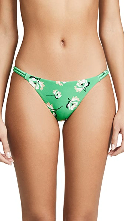 Shop Vix Swimwear Twine Full Bikini Bottoms In Petals