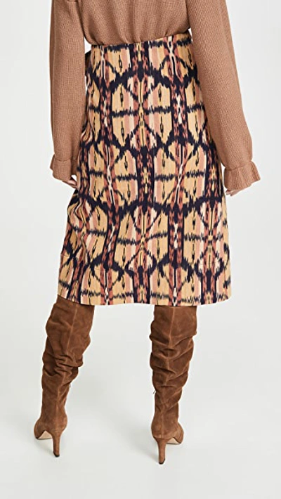 Shop Ulla Johnson Ember Skirt In Ikat