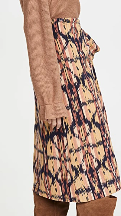 Shop Ulla Johnson Ember Skirt In Ikat