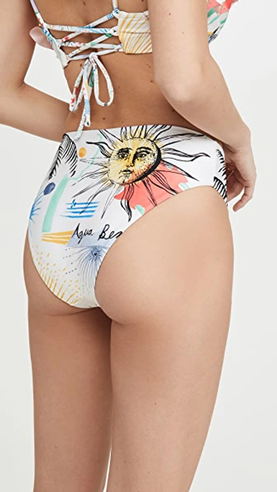 Shop Agua Bendita Penelope Bikini Bottoms In Astral