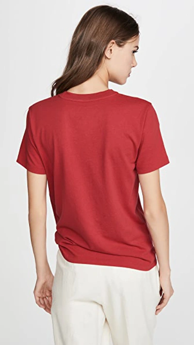 Shop Coach 1941 Rob Lowe Tee In Cherry