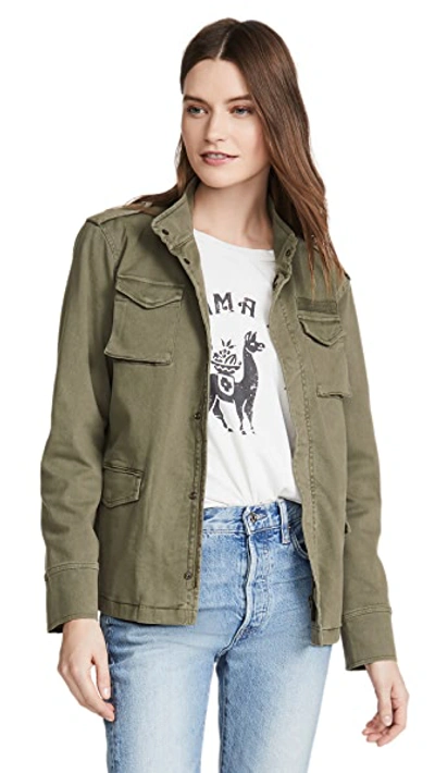 Shop Anine Bing Army Jacket Army Green