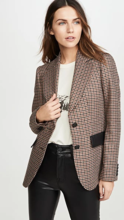 Shop Coach 1941 Check Blazer In Brown