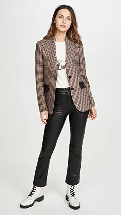 Shop Coach 1941 Check Blazer In Brown