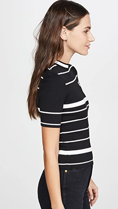 Shop Off-white Knit Basic Arrow T-shirt In Black