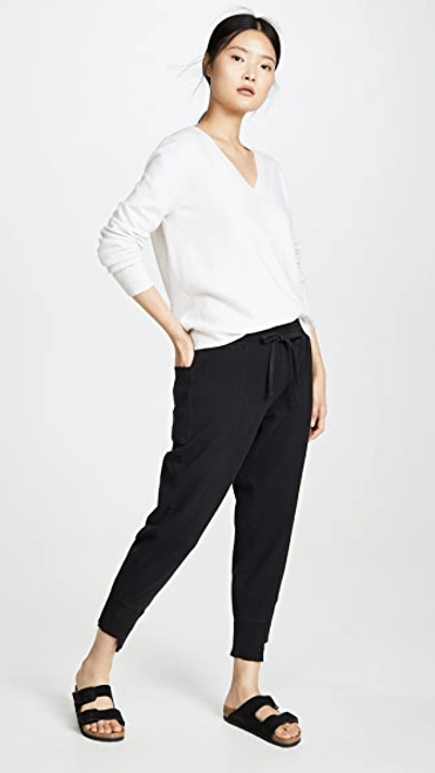 Shop Wilt Seam Shifted Sweat Pants In Black