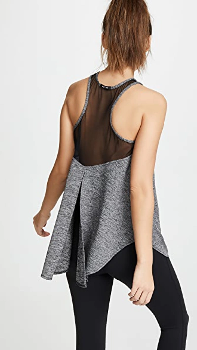 Shop Michi Axial Tank In Grey/black