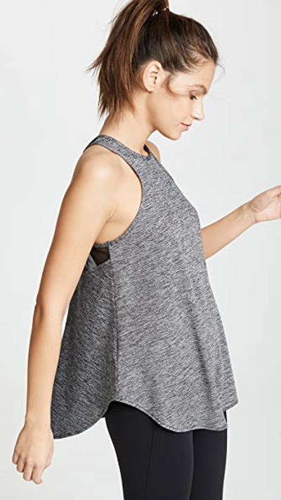 Shop Michi Axial Tank In Grey/black