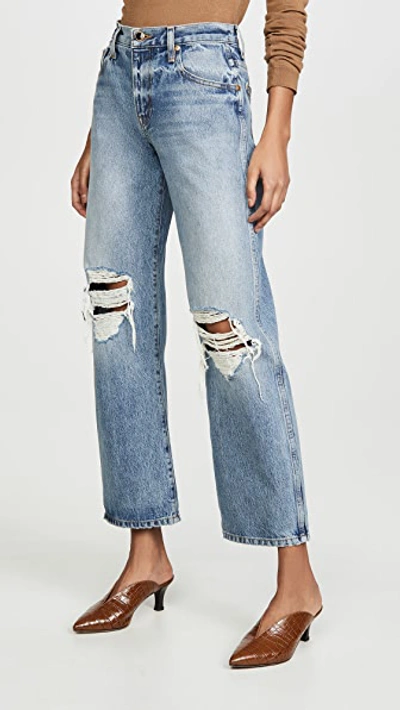 Shop Khaite Kerrie Jeans In Portland