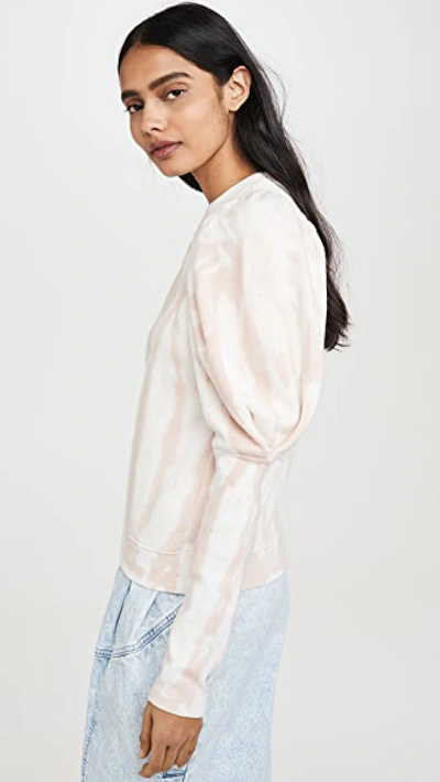 Shop Ulla Johnson Philo Pullover In Rose Tie Dye