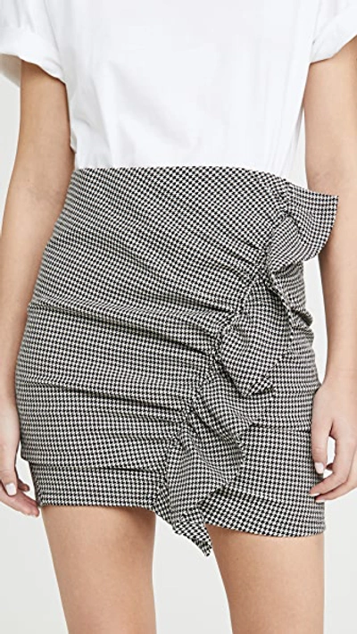 Shop A.l.c Jupiter Skirt In Cream/black