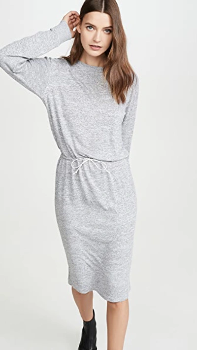 Shop Rag & Bone Avryl Dress In Lt Heather Grey