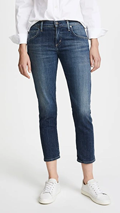 Shop Citizens Of Humanity Emerson Slim Boyfriend Ankle Jeans In El Dorado