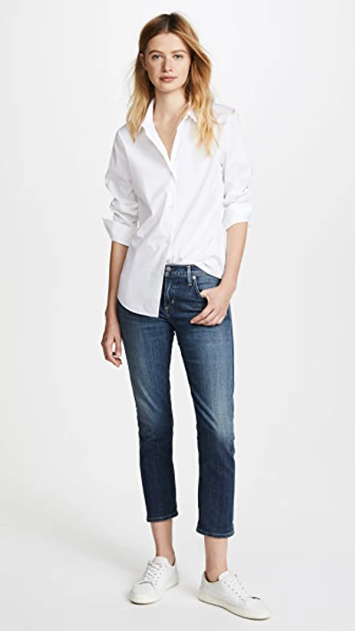 Shop Citizens Of Humanity Emerson Slim Boyfriend Ankle Jeans In El Dorado