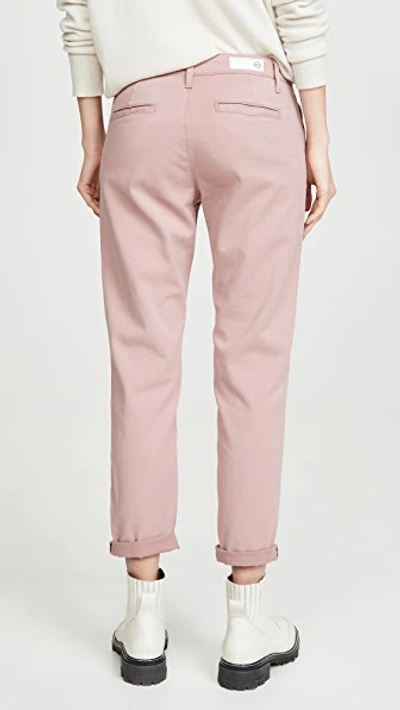 Shop Ag Caden Trousers In French Rose