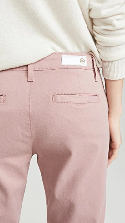 Shop Ag Caden Trousers In French Rose