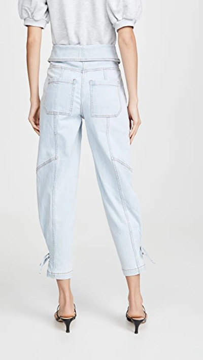 Shop Ulla Johnson Kingston Jeans In Light Wash