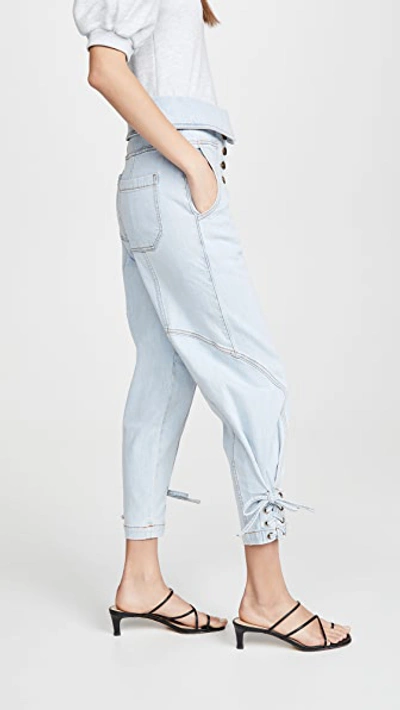 Shop Ulla Johnson Kingston Jeans In Light Wash