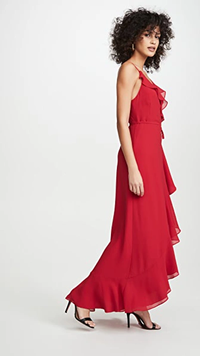 Shop Yumi Kim Meadow Maxi Dress In Red