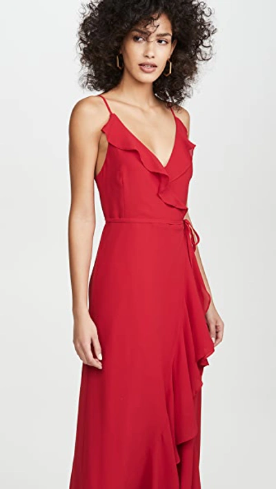 Shop Yumi Kim Meadow Maxi Dress In Red