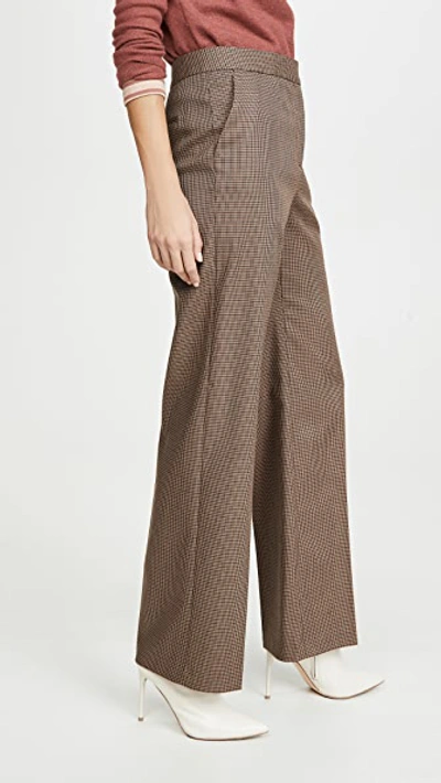 Shop Coach 1941 Check Trousers In Brown