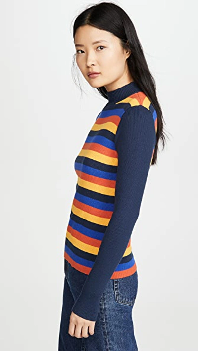 High Neck Slim Sweater