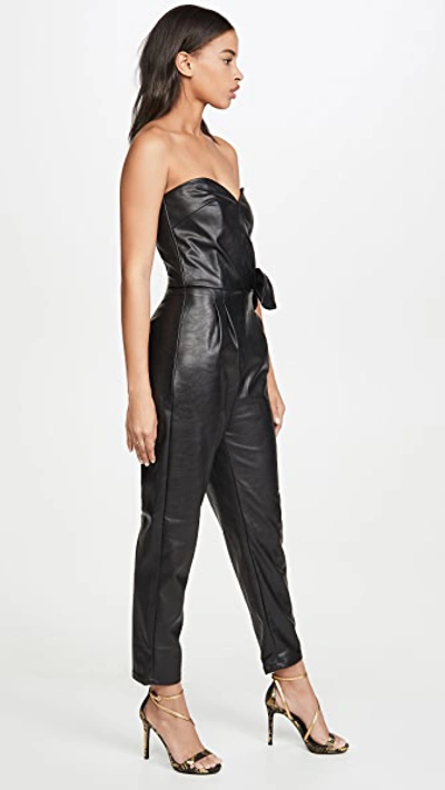Bianca Vegan Leather Jumpsuit