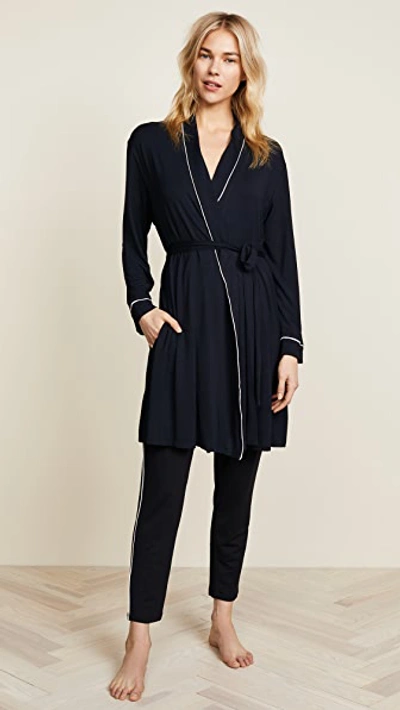 Gisele Tuxedo Robe