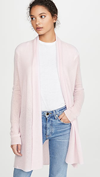 white ballet cardigan