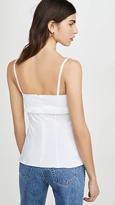 Shop Brock Collection Ruffle Cami In White