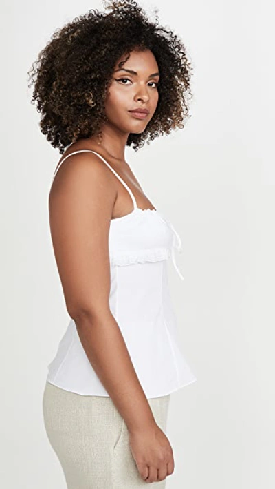 Shop Brock Collection Ruffle Cami In White