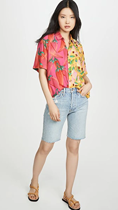 Shop Farm Rio Garden Mix Boy Shirt In Multi