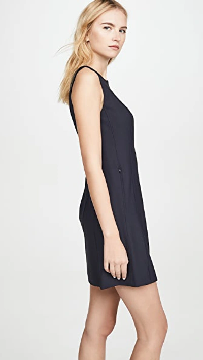 Shop Theory Helaina Dress In Deep Navy