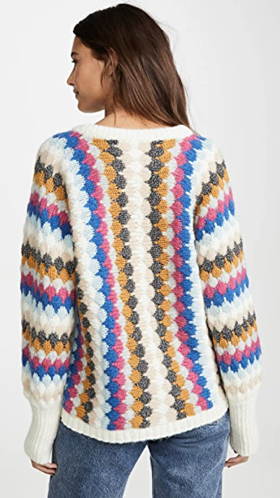Shop Eleven Six Kara Alpaca Sweater In Multi Combo