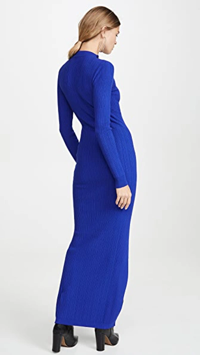 Shop Jacquemus Azur Dress In Blue