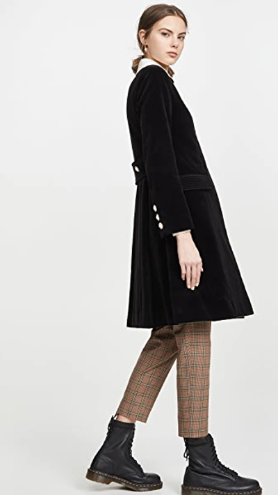 Shop The Marc Jacobs The Sunday Best Coat In Black