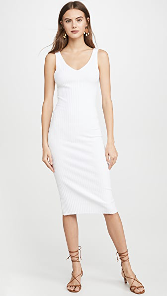 enza costa white dress