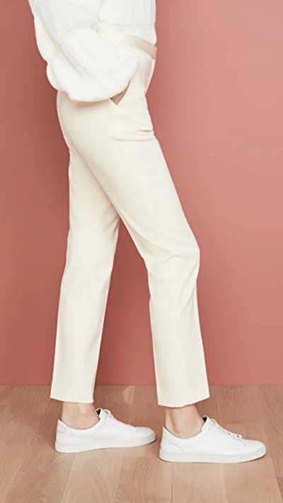Shop Theory Tailor Trousers In Ivory