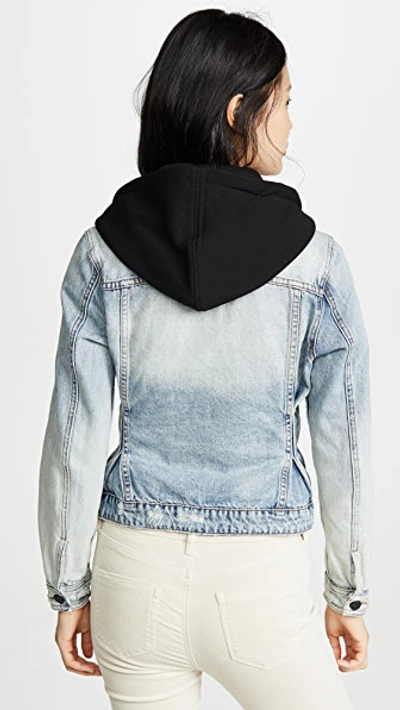 Shop Blank Denim Casual Encounter Jacket