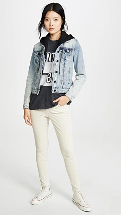 Shop Blank Denim Casual Encounter Jacket